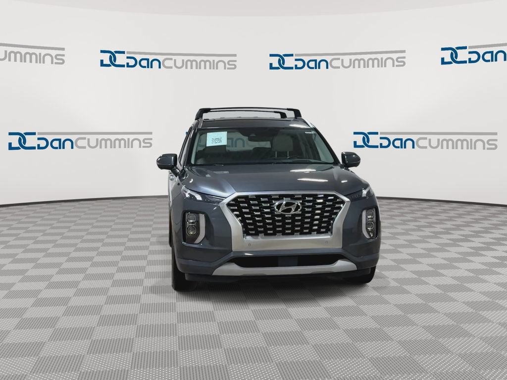 2021 Hyundai Palisade — rear three-quarter view